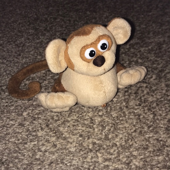 Vintage mini monkey stuffed animal like new
